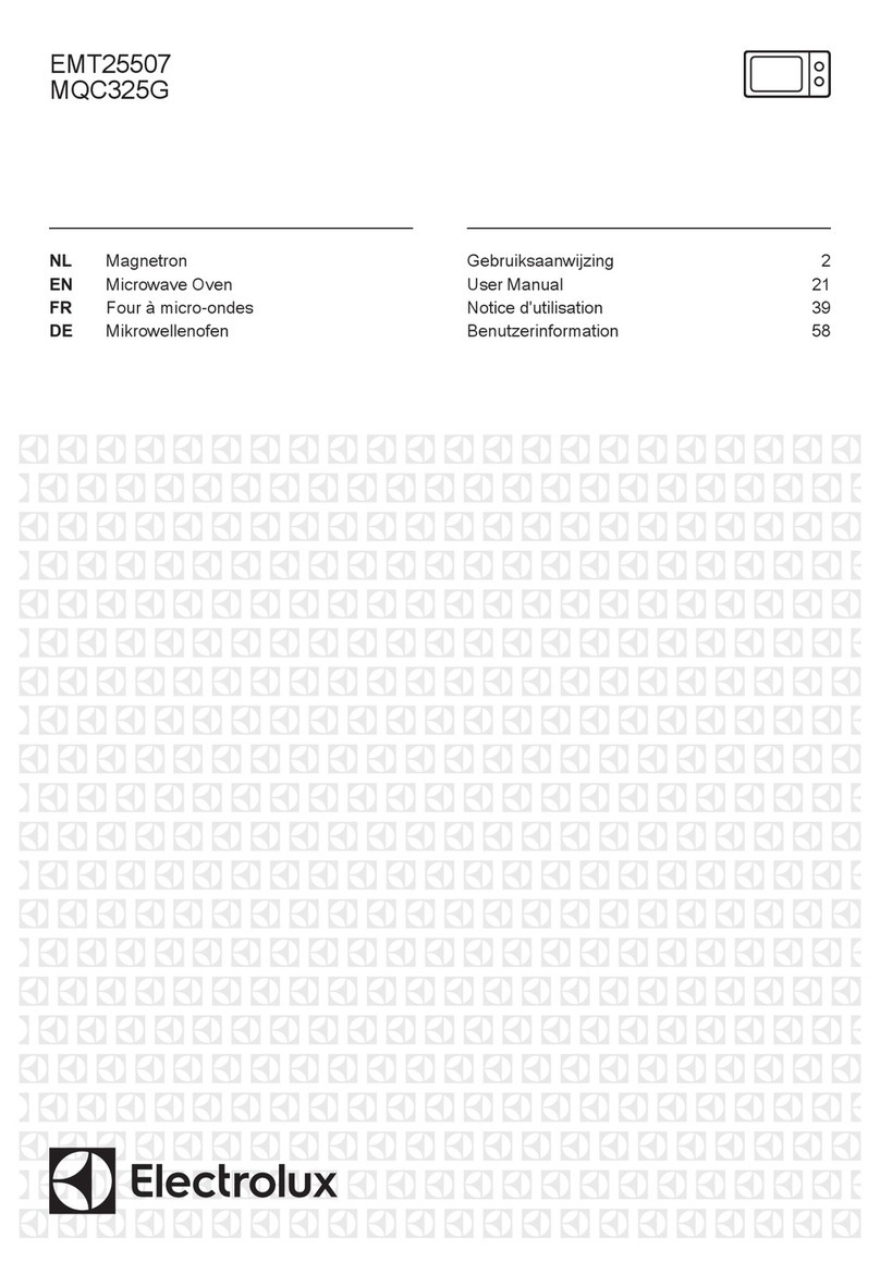 Electrolux EMT25507 User manual