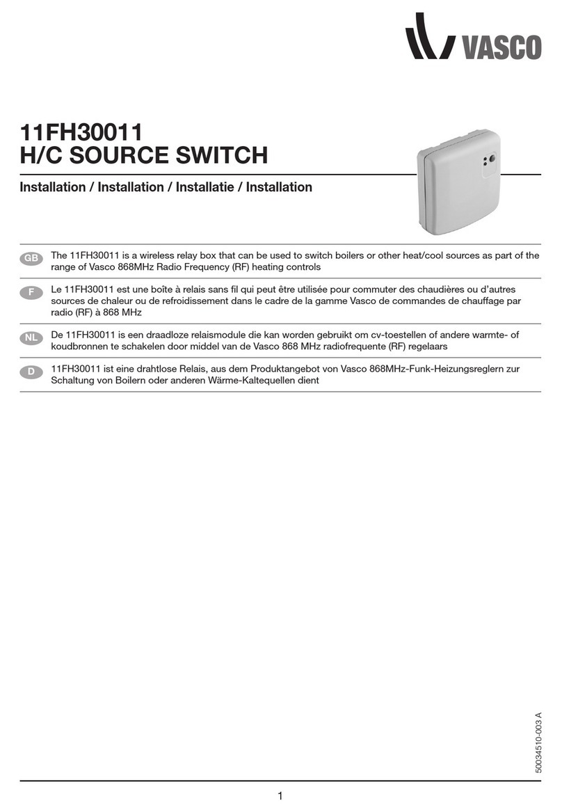 Vasco 11FH30011 Installation