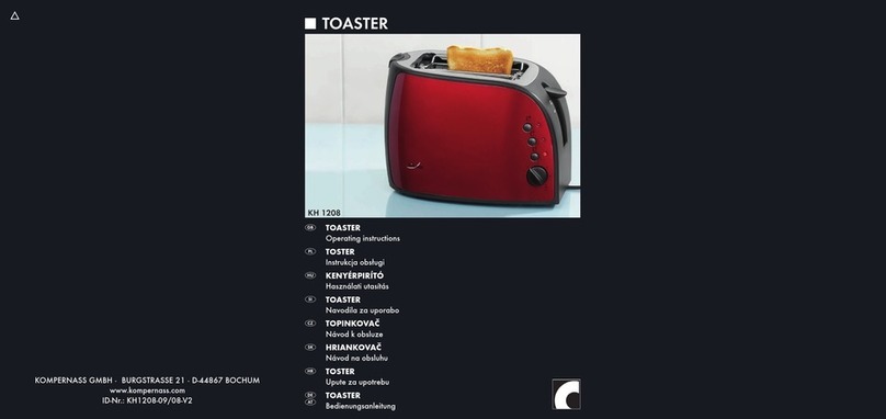 Kompernass KH 1208 operating instructions