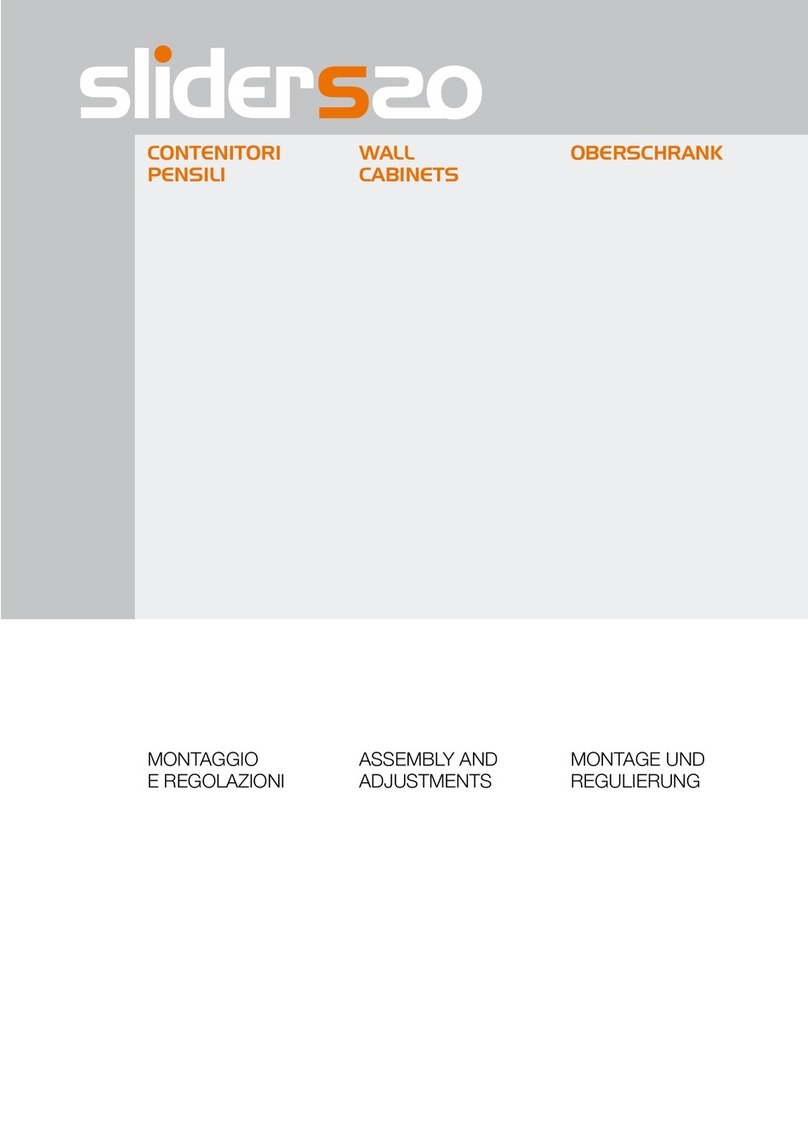 Bortoluzzi slider s20 User manual