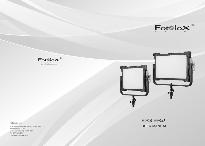 Fotodiox FACTOR Prizmo 150 user manual