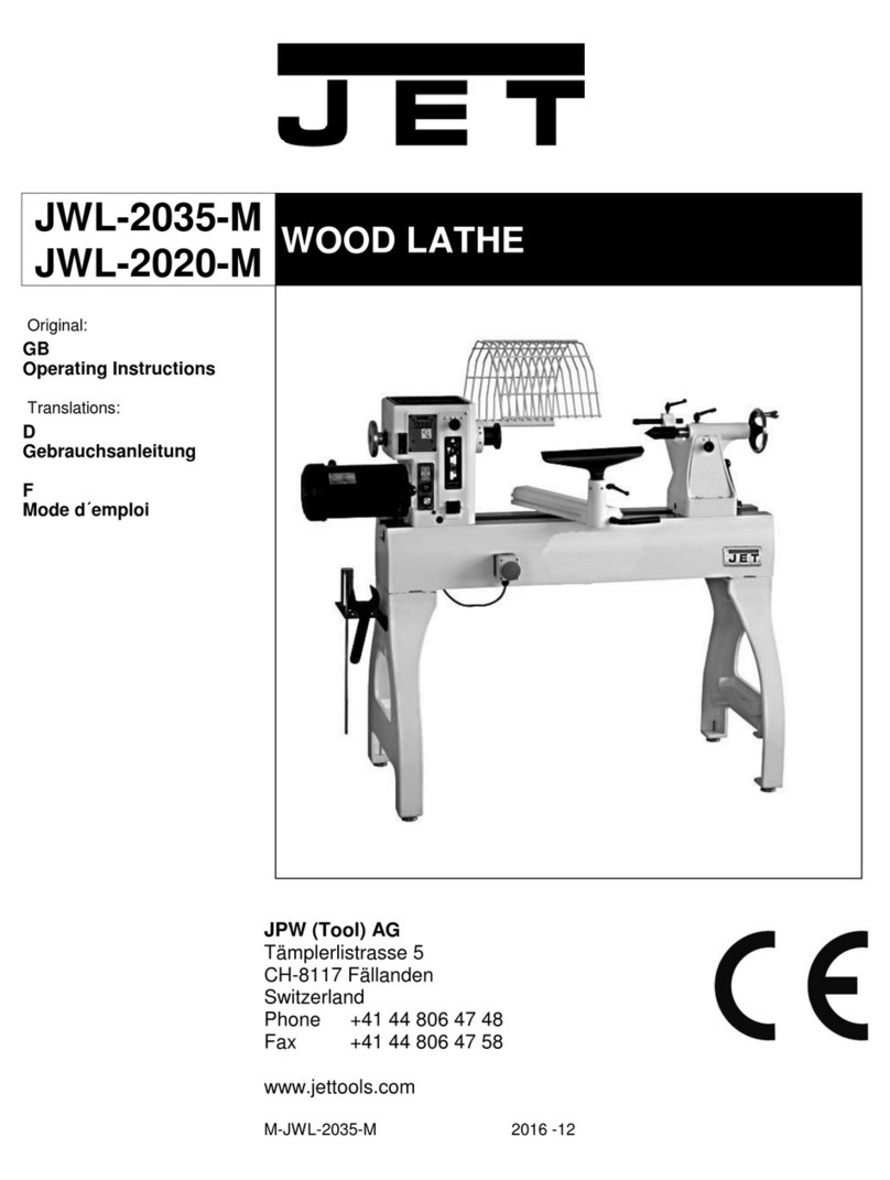 Jet JWL-2020-M User manual