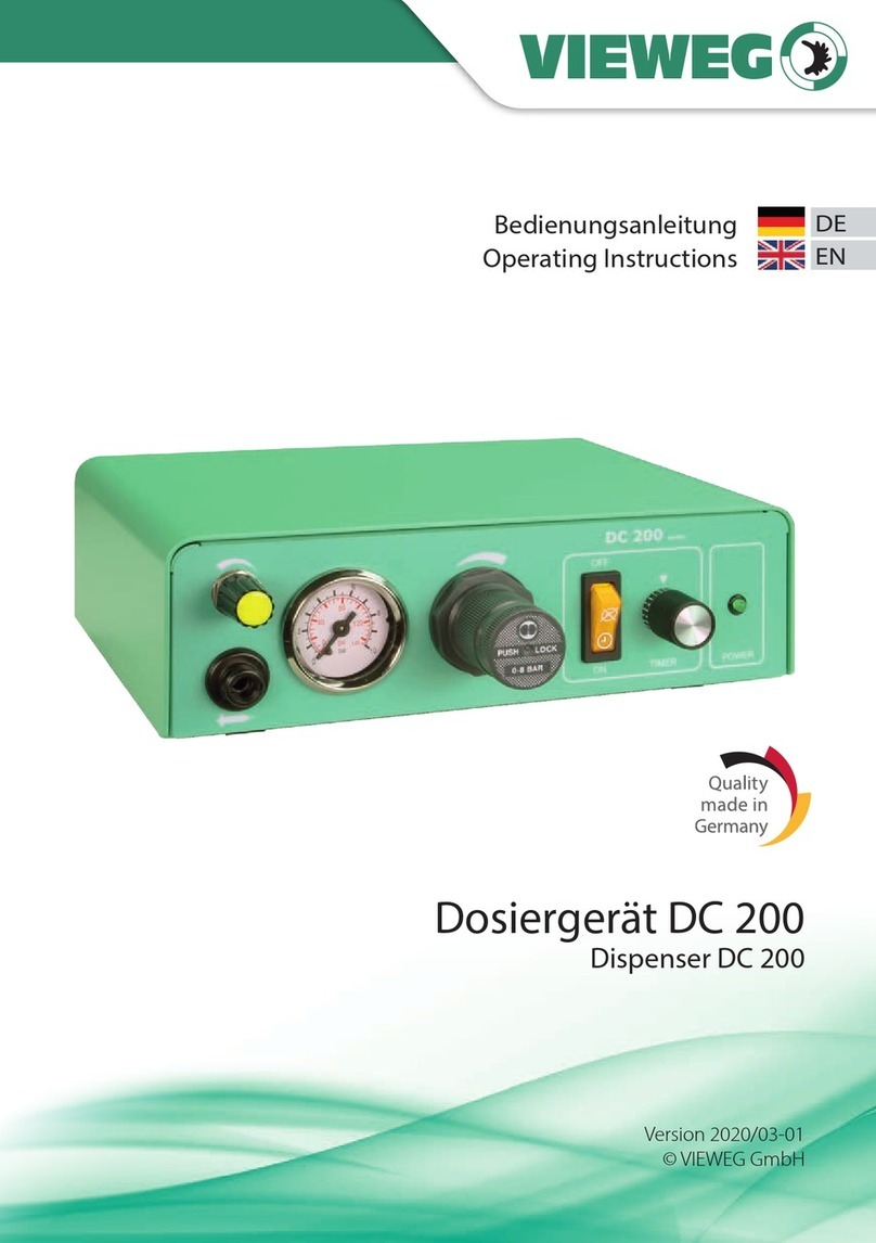 VIEWEG DC 200 operating instructions