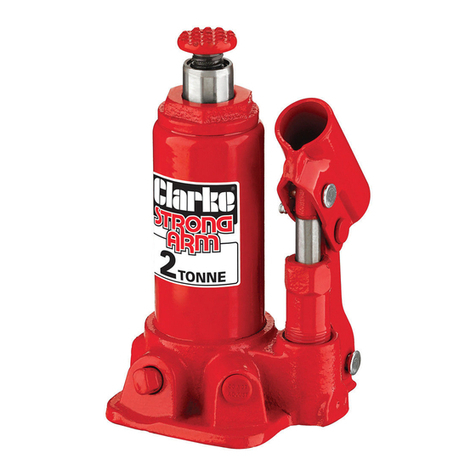 Clarke STRONG-ARM CBJ2 Installation and operation manual