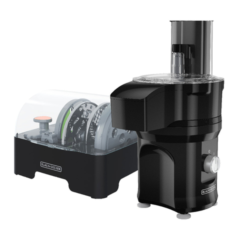 BLACK DECKER MultiPrep Slice'N Dice SL3000 manual