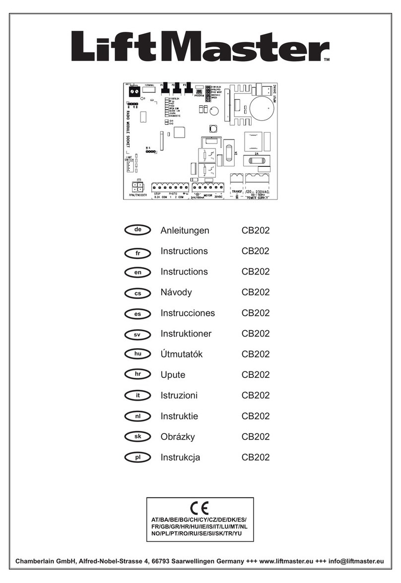 Chamberlain CB202 User manual