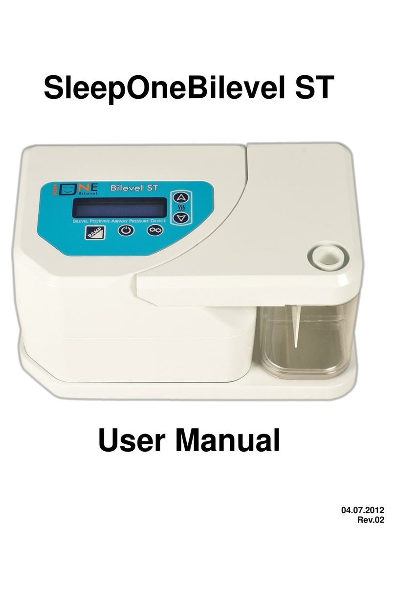 SleepOne Bilevel ST user manual