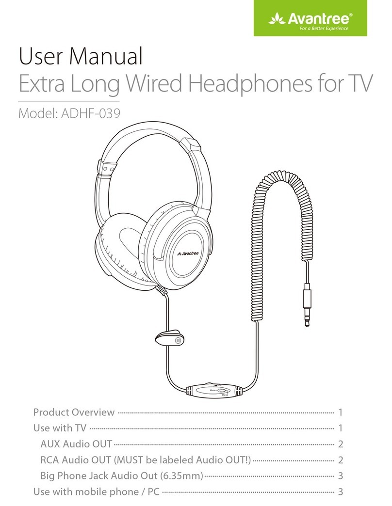 Avantree ADHF-039 user manual