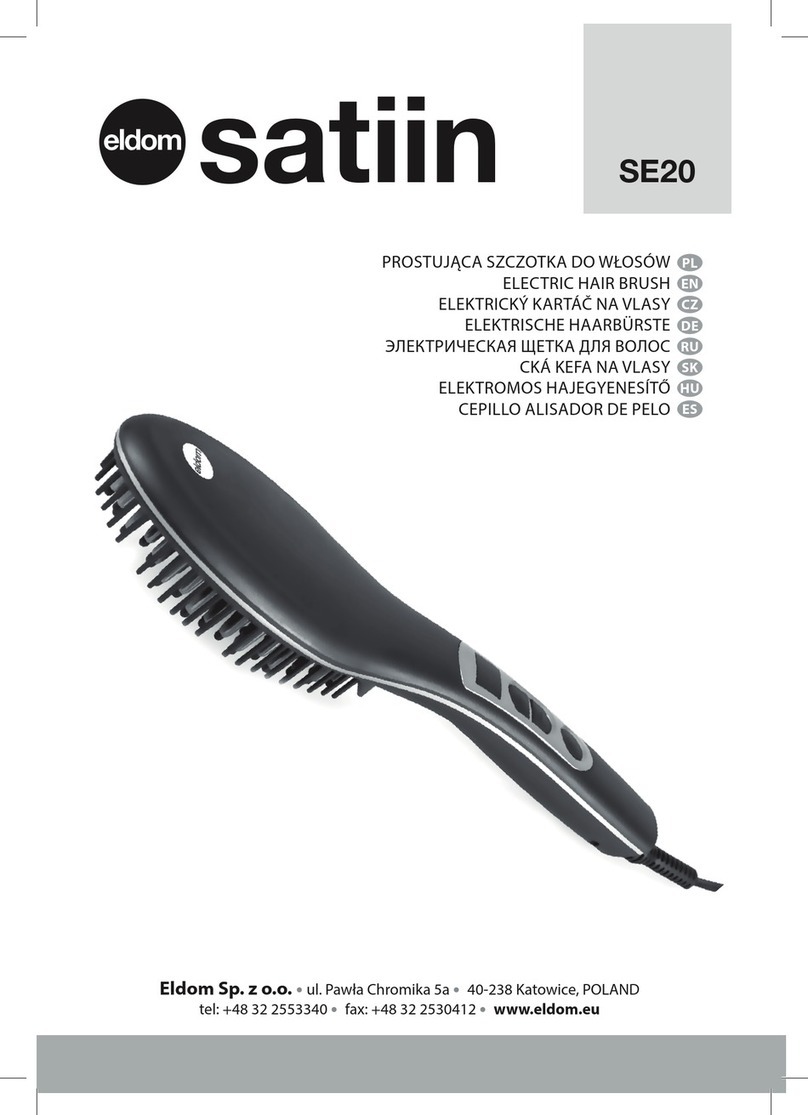 Eldom satiin SE20 manual