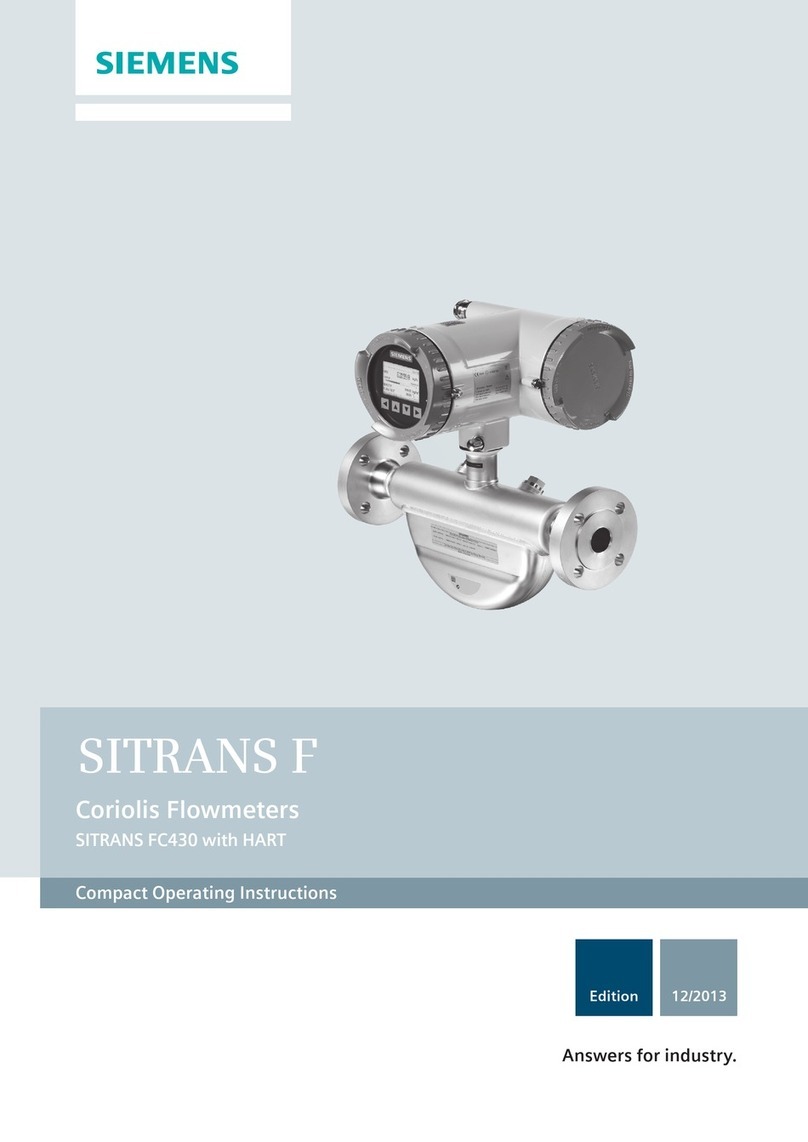 Siemens SITRANS FC430 Administrator guide