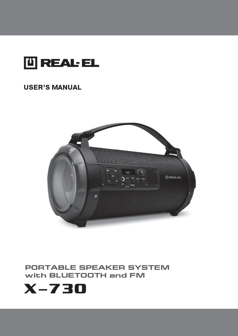 Real-El X-730 User manual