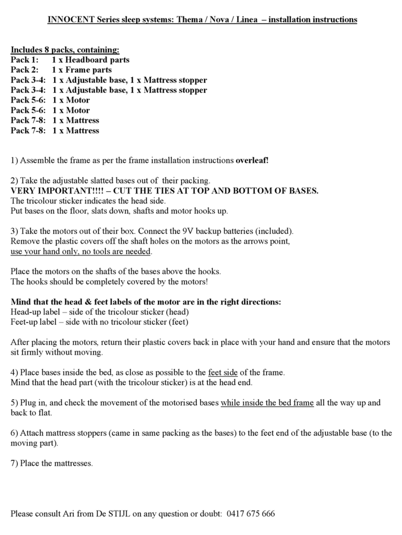De STIJL INNOCENT Series installation instructions