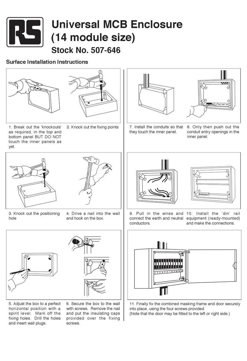 RS 507-646 installation instructions