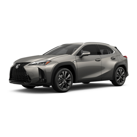 Lexus UX 200 User manual