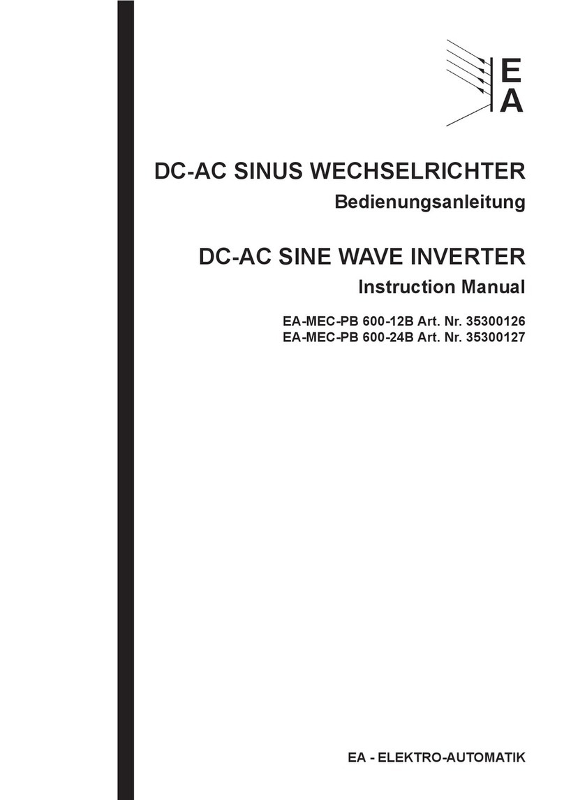 EA EA-MEC-PB 600-12B instruction manual