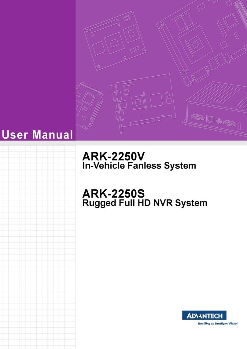 Advantech ARK-2250V user manual