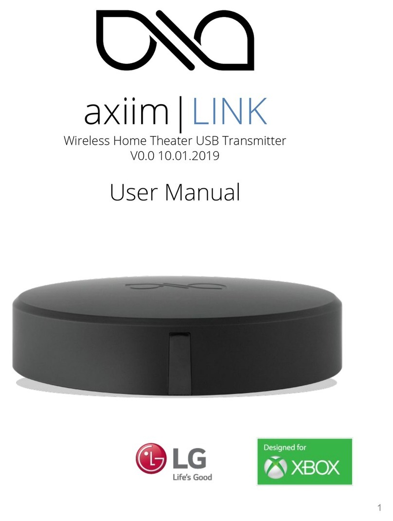 axiim LINK user manual