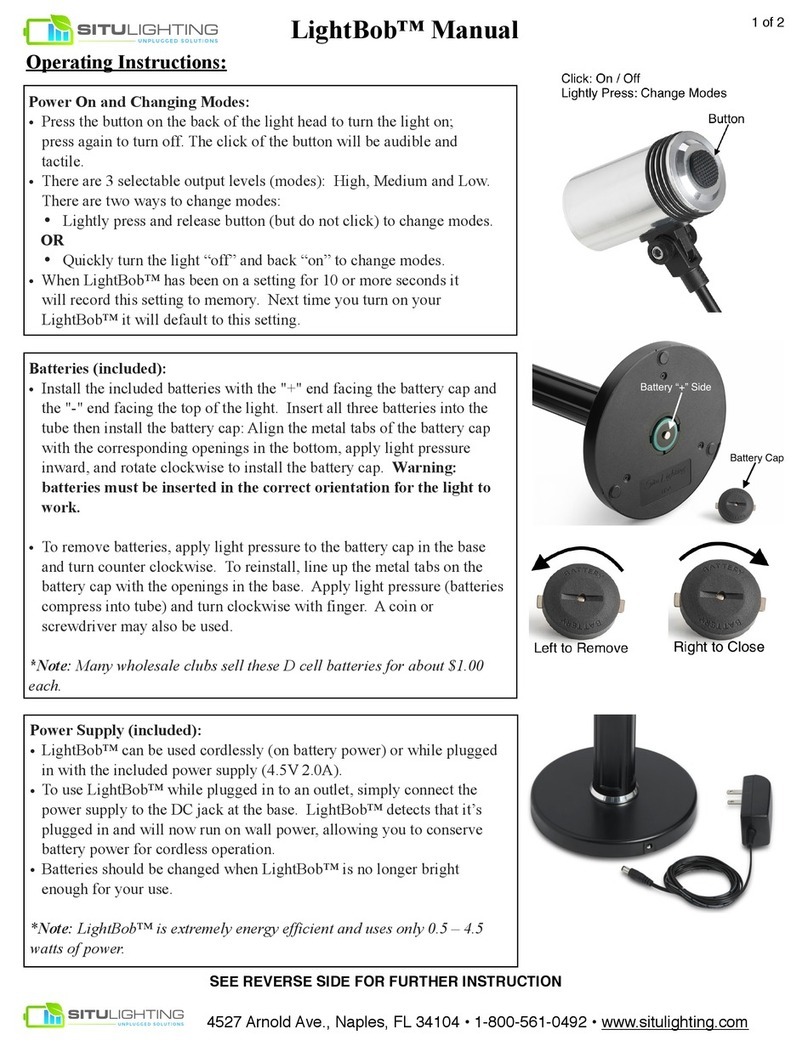 Situ Lighting LightBob manual