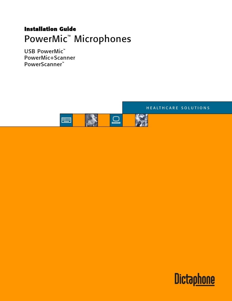 Dictaphone PowerMic installation guide