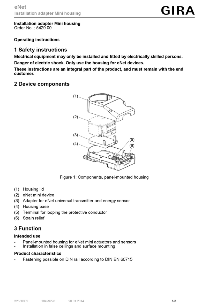 Gira eNet User manual