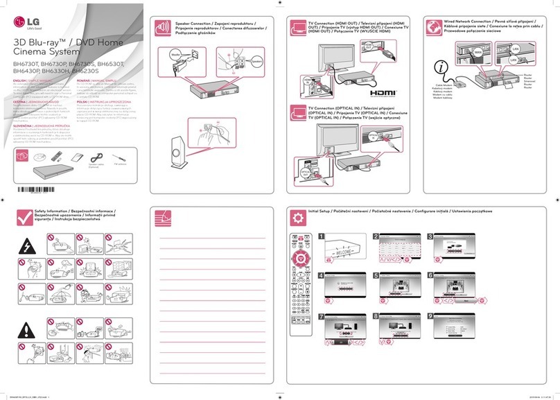 LG BH6730T Specification sheet