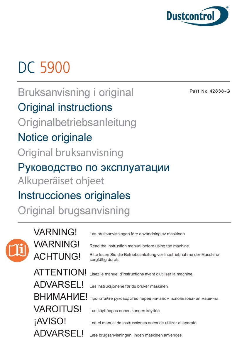 Dustcontrol DC 5900 Original instructions