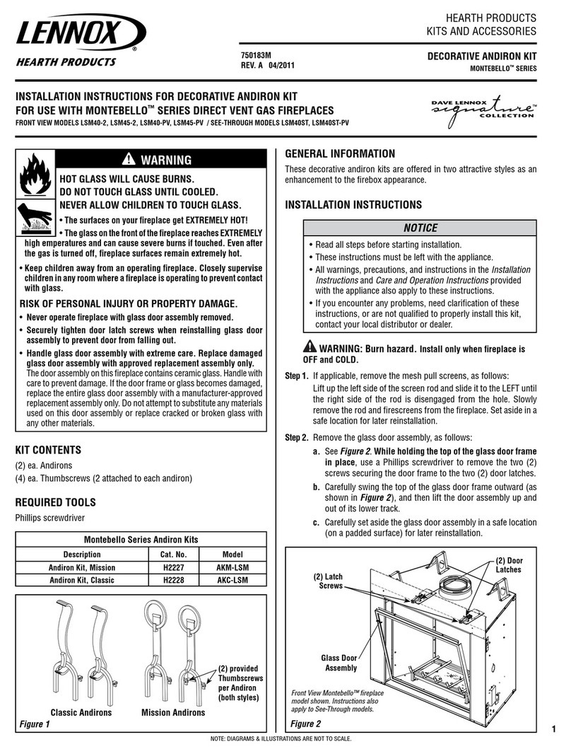 Lennox AKM-LSM User manual