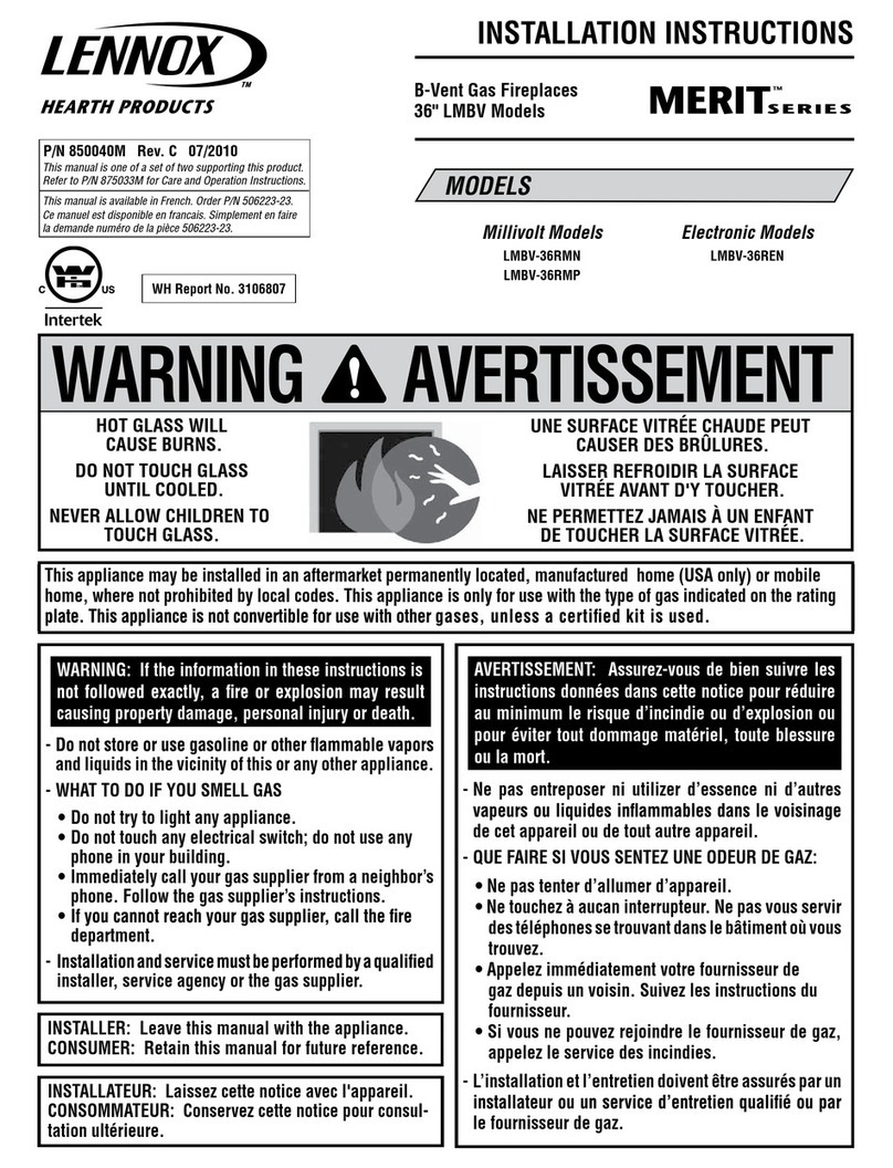 Lennox Merit Series User manual