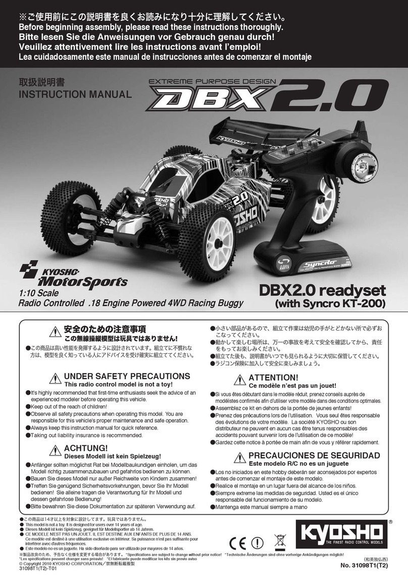 Kyosho DBX2.0 User manual