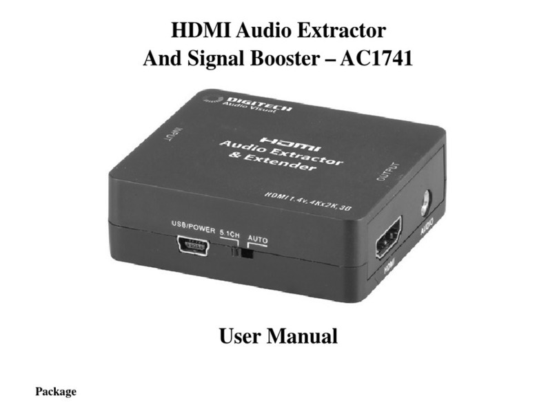 Digitech Audio Visual AC1741 user manual