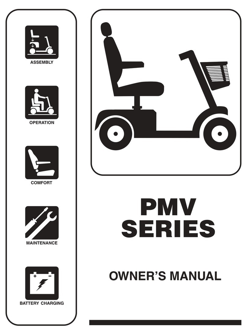 Pride Mobility PMV Series User manual Pride Mobility PMV Series User manual