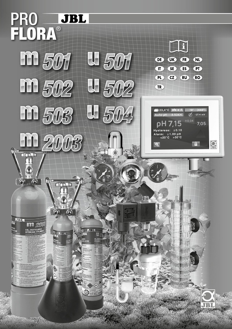 JBL ProFlora u501 manual