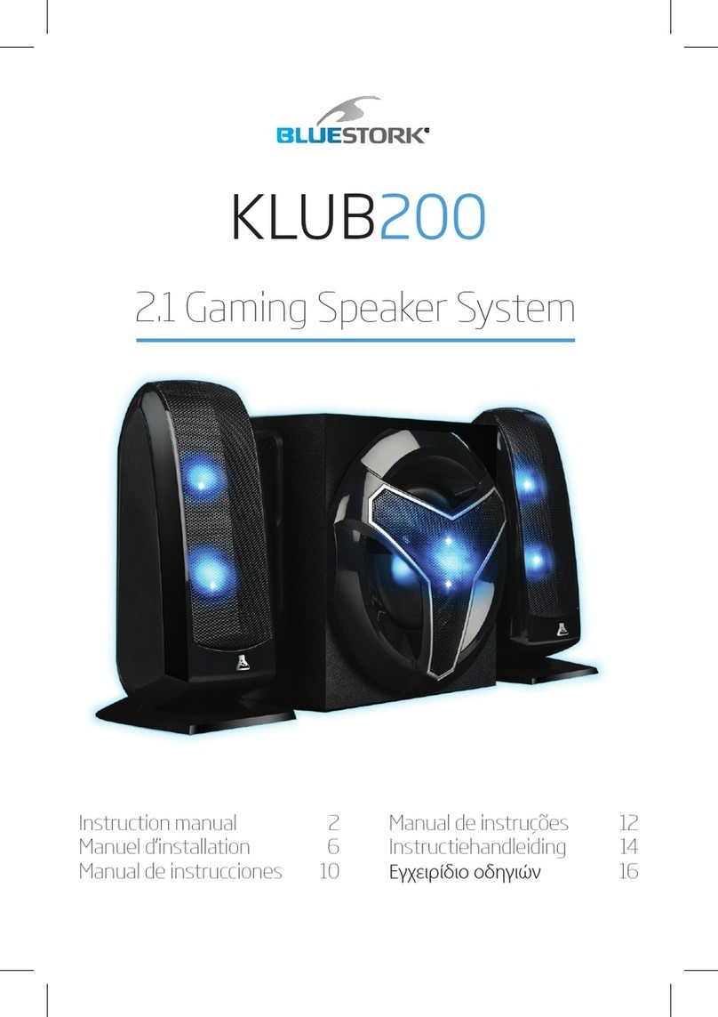 BlueStork KLUB200 instruction manual