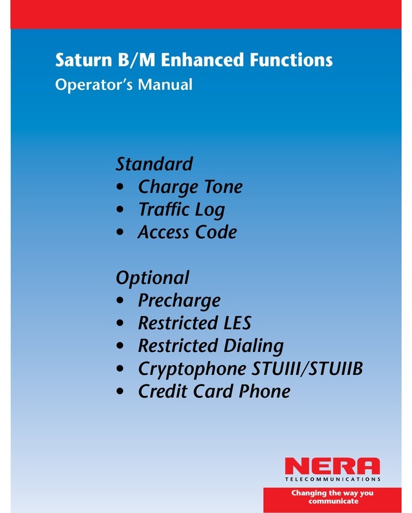 Nera Saturn B User manual