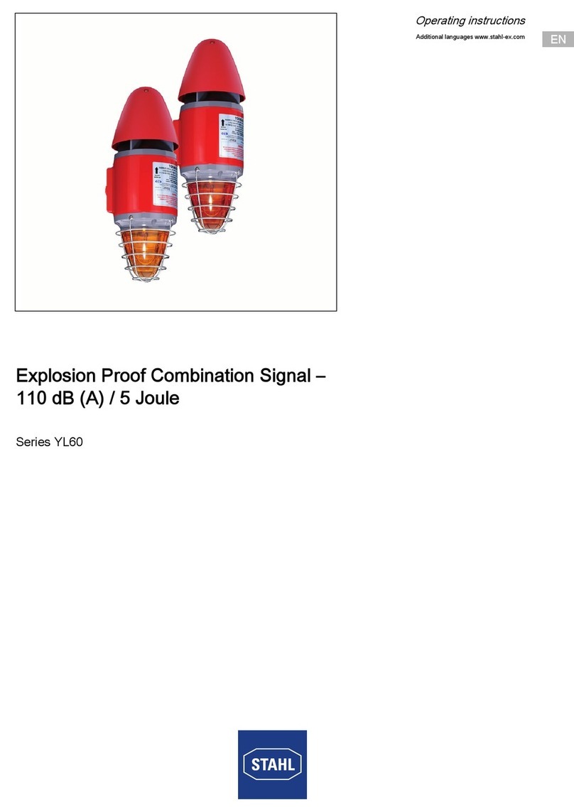 Stahl YL6 Series operating instructions