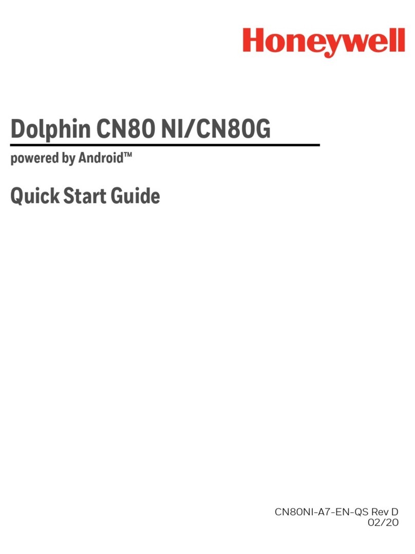 Honeywell Dolphin CN80 NI User manual Honeywell Dolphin CN80 NI User manual