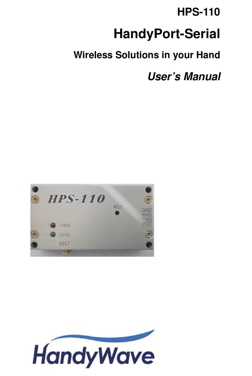 HandyWave HandyPort Series User manual