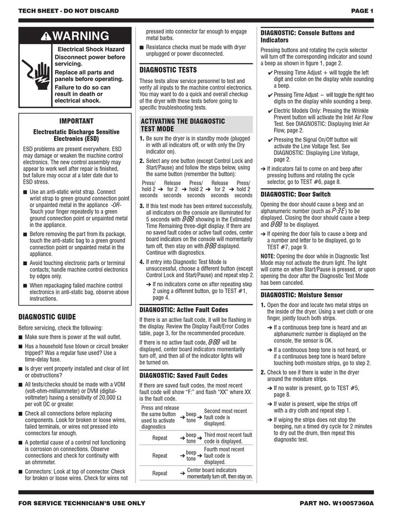 Maytag MEDE900VJ0 Tech sheet