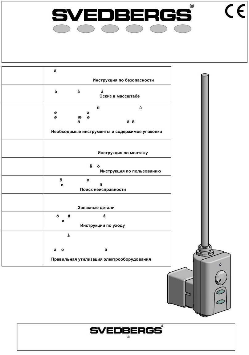 Svedbergs 54041 User manual