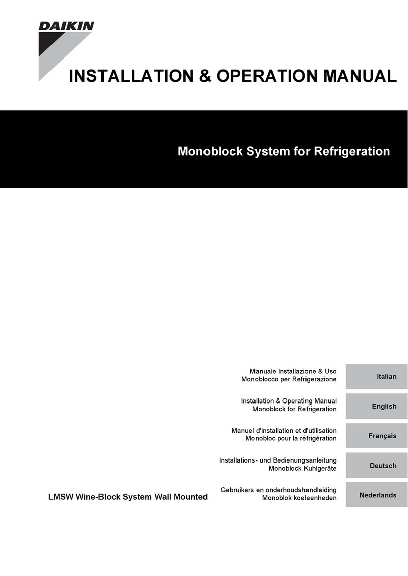Daikin LMSW Series Installation & operation manual