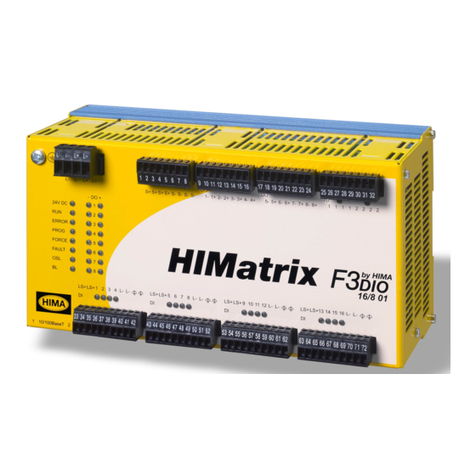 HIMA HIMatrix F3 DIO 16/8 01 manual