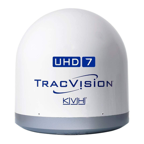 KVH Industries TracVision UHD7 installation guide