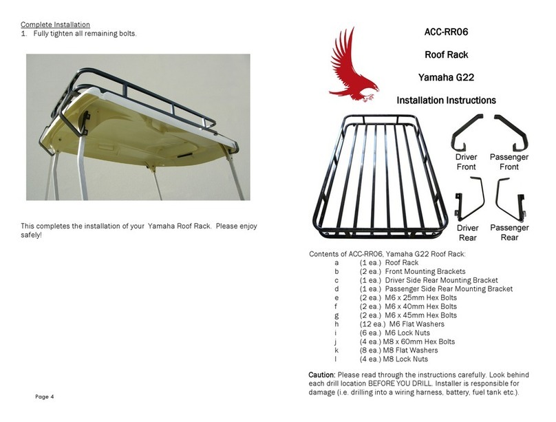 Red Hawk ACC-RR06 installation instructions