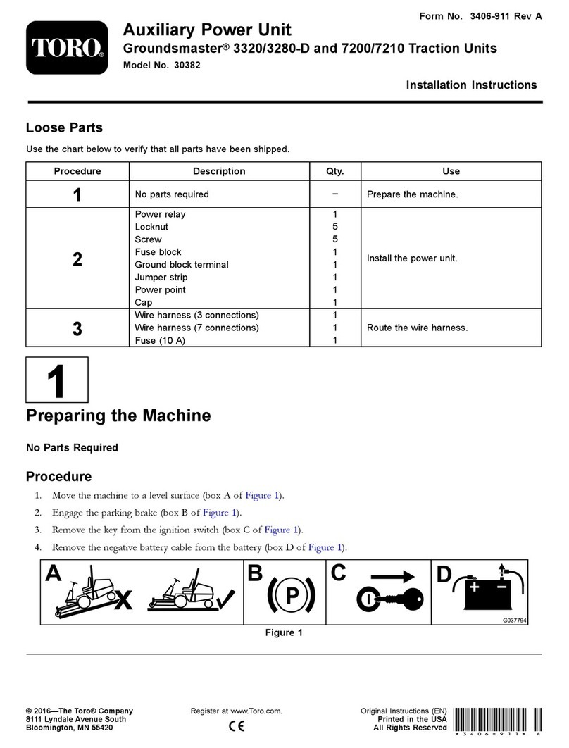 Toro 30382 installation instructions
