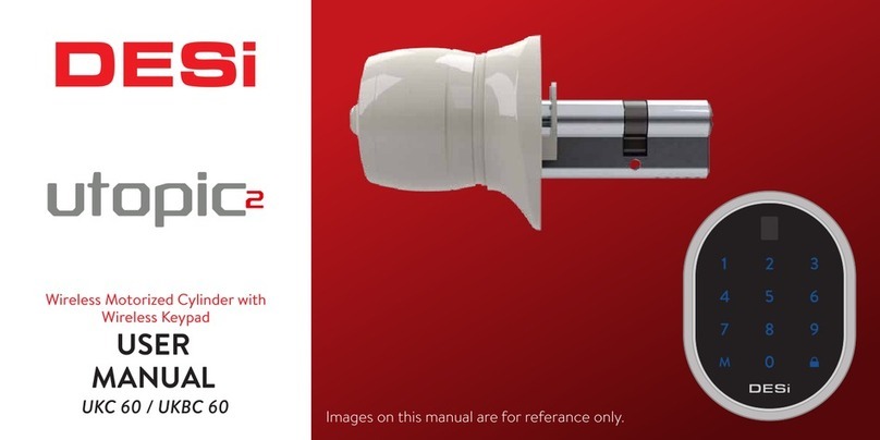 DESi Utopic2 Series user manual