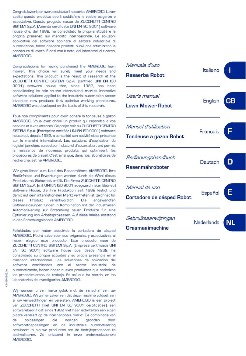 AMBROGIO BASIC User manual