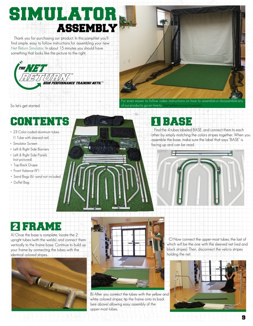 The Net Return SIMULATOR Series User manual