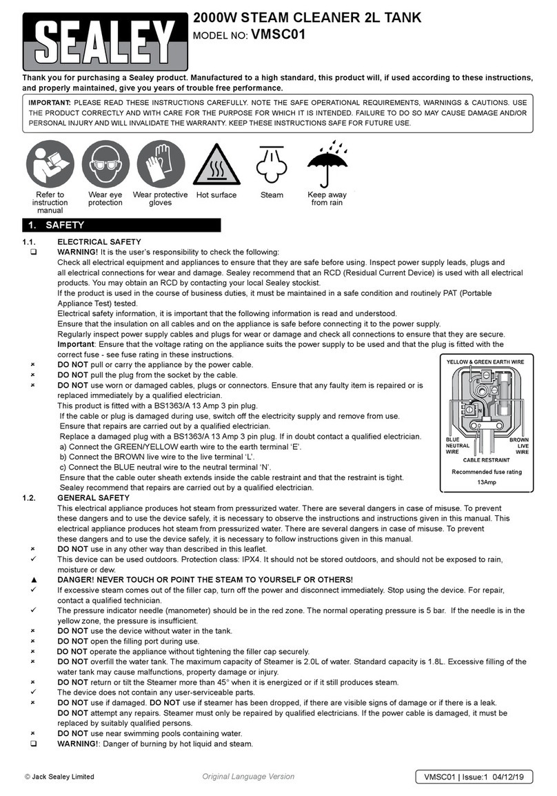 Sealey VMSC01 instructions