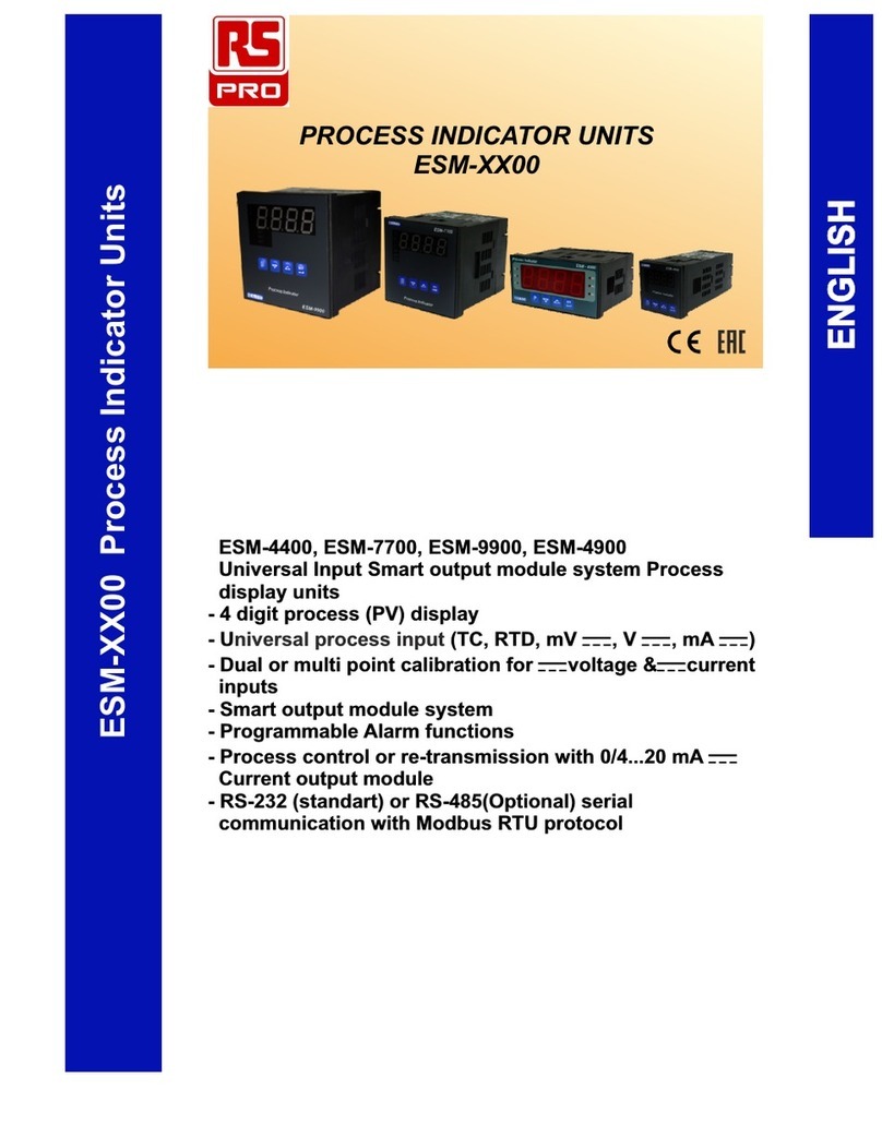 EMKO RS Pro ESM- 00 Series manual