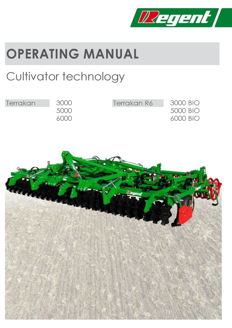 Regent Terrakan Series operating manual